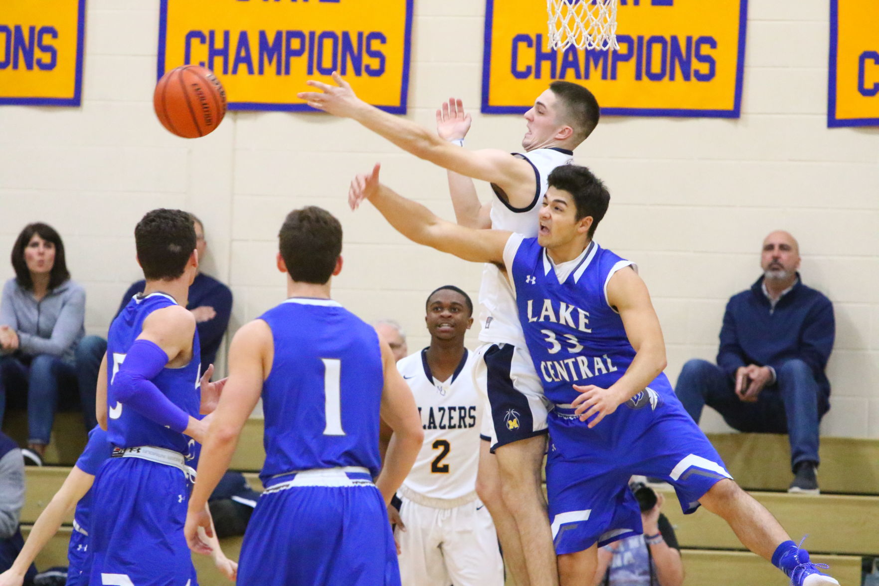 Gallery: Lake Central at Marquette Catholic boys basketball